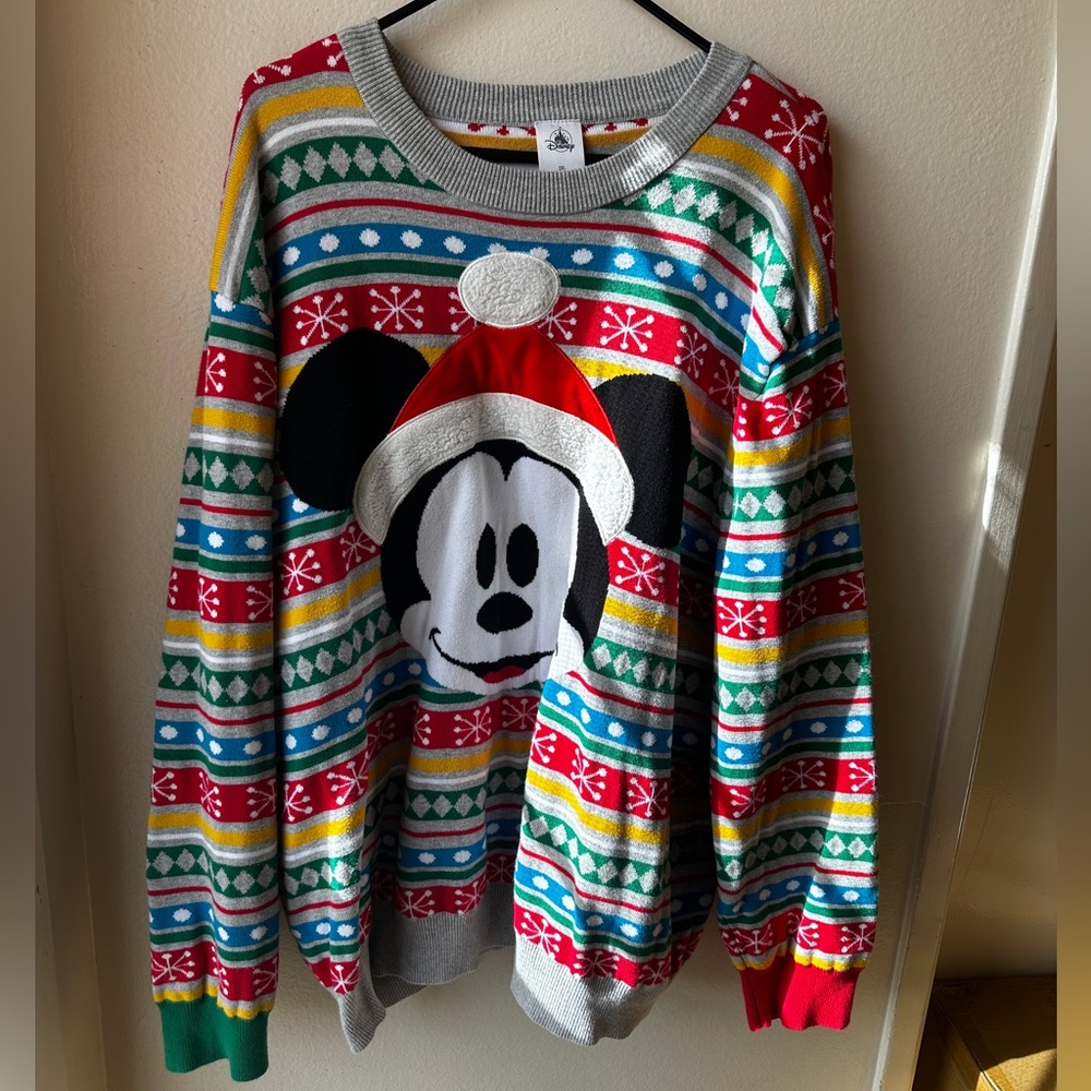 Disney Mickey Mouse Christmas Sweater